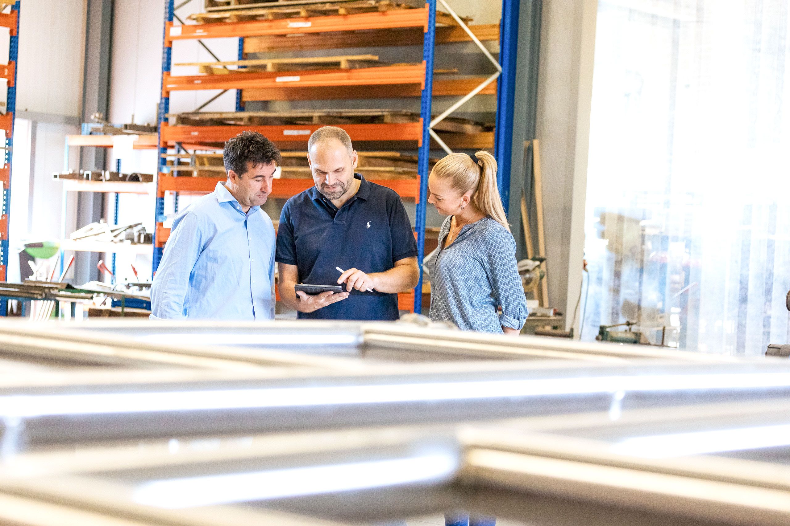 Beratung metallverarbeitender Betriebe